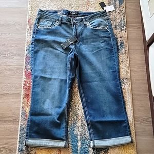 Designer style Jean capri